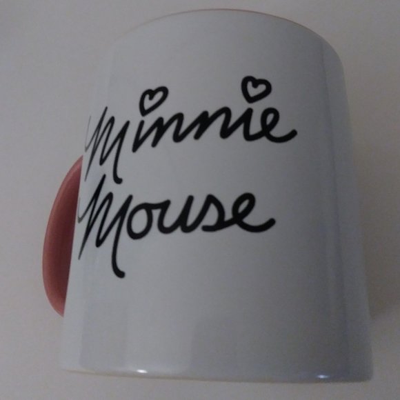 Disney Other - Minnie Mouse White Mug 20 OZ.